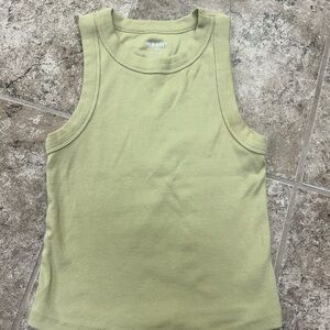 Old Navy Light Green Sleeveless Top